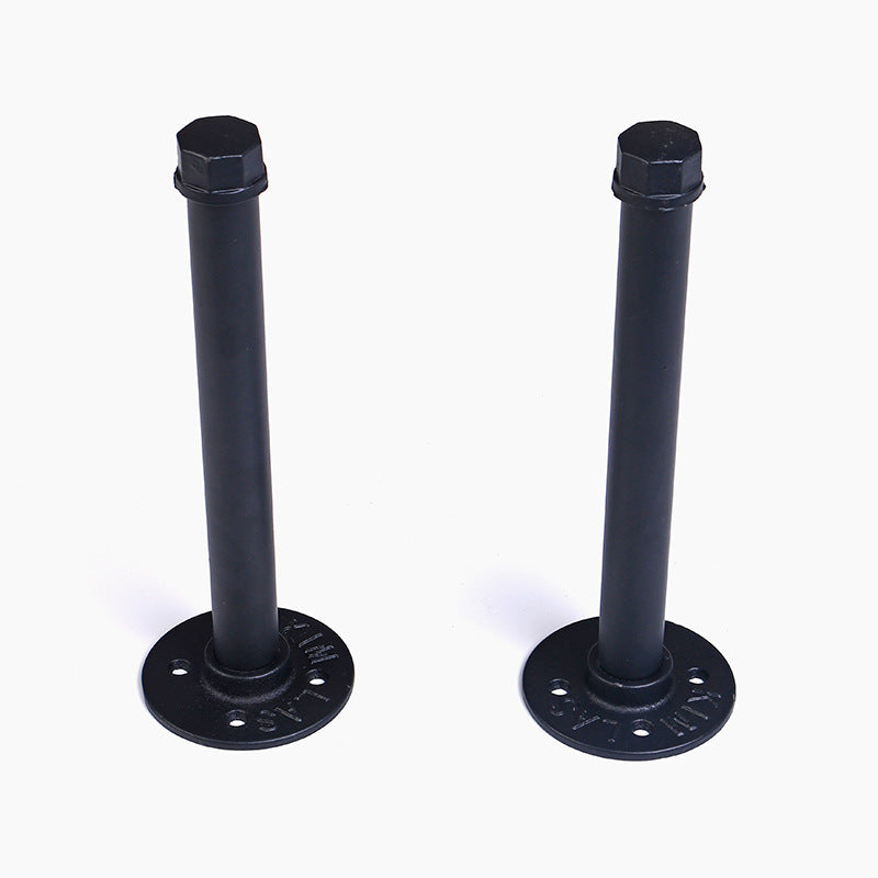 Industrial Pipe Wall Shelf with Wood Board