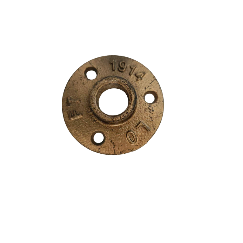 Industrial Pipe Wall Hook - Vintage Bronze