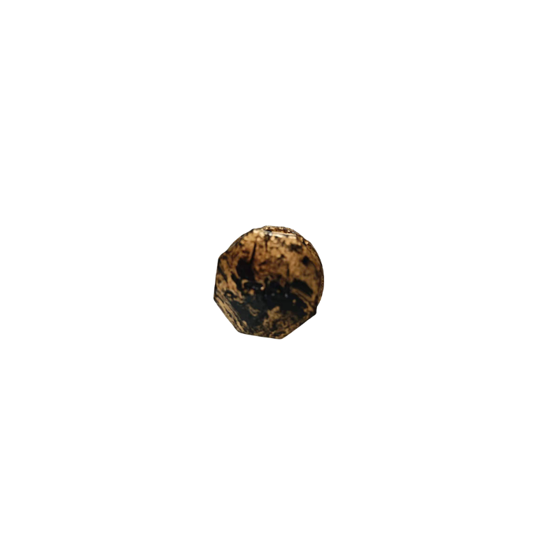 Industrial Pipe Wall Mount Bracket - Black & Gold